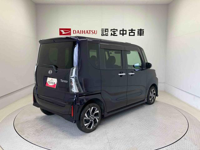 タントカスタムＸスマートアシスト搭載　後席両側電動スライドドア　パノラマモニター対応　オートエアコン　オートライト　キーフリー　アイドリングストップ　ＡＢＳ　電動ドアミラー（熊本県）の中古車