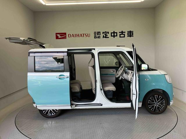 ムーヴキャンバスＧメイクアップ　ＳＡIIIスマートアシスト搭載　後席両側電動スライドドア　バックカメラ付き　オートエアコン　オートライト　キーフリー　アイドリングストップ　ＡＢＳ　電動ドアミラー（熊本県）の中古車