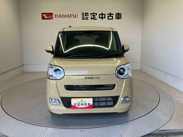 ムーヴキャンバスセオリーGターボスマートアシスト搭載 後席両側電動スライドドア バックカメラ付き オートエアコン オートライト キーフリー アイドリングストップ ABS 電動ドアミラー(熊本県)の中古車