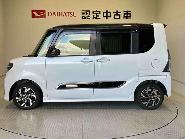 タントカスタムＸスタイルセレクションスマートアシスト搭載　バックカメラ付き　後席両側電動スライドドア　オートエアコン　オートライト　キーフリー　アイドリングストップ　ＡＢＳ　電動ドアミラー（熊本県）の中古車