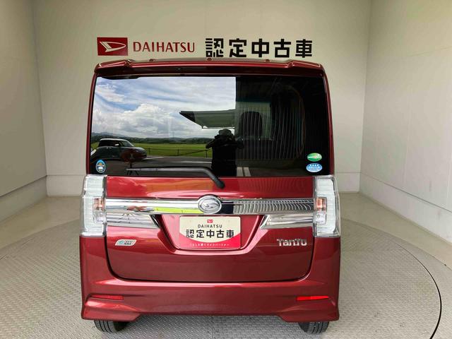 タントカスタムＸ　トップエディションＳＡスマートアシスト搭載　後席両側スライドドア（片側電動）　オートエアコン　オートライト　キーフリー　アイドリングストップ　ＡＢＳ　電動ドアミラー（熊本県）の中古車