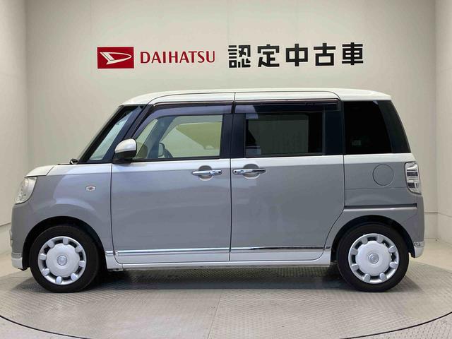 ムーヴキャンバスGメイクアップVS SAIIIスマートアシスト搭載 パノラマモニター対応 後席両側スライドドア オートエアコン オートライト キーフリー アイドリングストップ ABS 電動ドアミラー(熊本県)の中古車