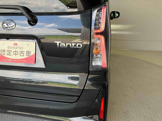 タントカスタムＲＳスマートアシスト搭載　後席両側電動スライドドア　バックカメラ付き　オートエアコン　オートライト　キーフリー　アイドリングストップ　ＡＢＳ　電動ドアミラー（熊本県）の中古車
