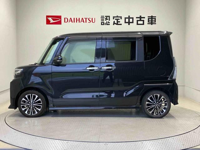 タントカスタムＲＳスマートアシスト搭載　バックカメラ付き　後席両側電動スライドドア　オートエコアン　オートライト　キーフリー　アイドリングストップ　ＡＢＳ　電動ドアミラー（熊本県）の中古車