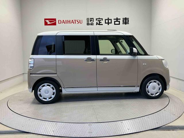 ムーヴキャンバスＧメイクアップＶＳ　ＳＡIIIスマートアシスト搭載　後席両側電動スライドドア　パノラマモニター対応　オートエアコン　オートライト　キーフリー　アイドリングストップ　ＡＢＳ　電動ドアミラー（熊本県）の中古車