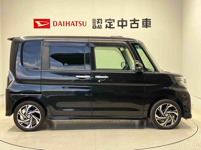 タントカスタムＲＳ　トップエディションＶＳ　ＳＡIIIスマートアシスト搭載　パノラマモニター対応　後席両側電動スライドドア　オートエアコン　オートライト　キーフリー　アイドリングストップ　ＡＢＳ　電動ドアミラー（熊本県）の中古車