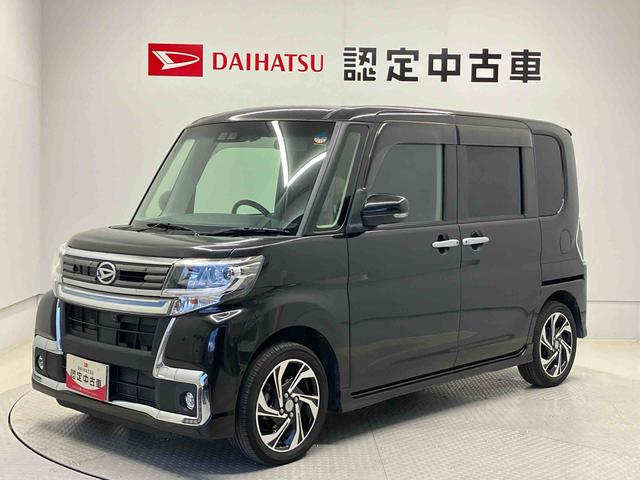 タントカスタムＲＳ　トップエディションＶＳ　ＳＡIIIスマートアシスト搭載　パノラマモニター対応　後席両側電動スライドドア　オートエアコン　オートライト　キーフリー　アイドリングストップ　ＡＢＳ　電動ドアミラー（熊本県）の中古車