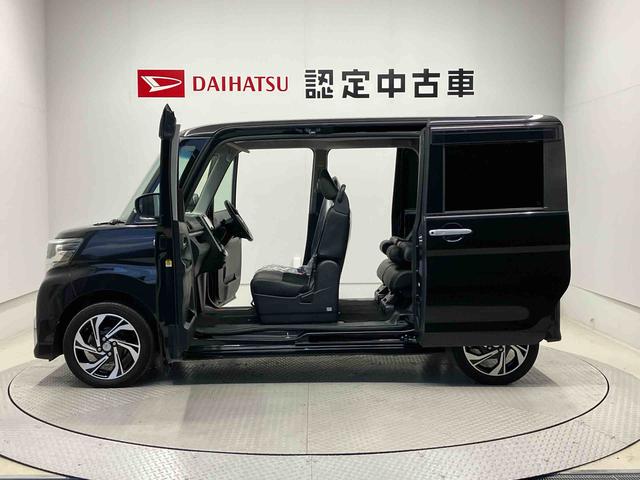 タントカスタムＲＳ　トップエディションＶＳ　ＳＡIIIスマートアシスト搭載　パノラマモニター対応　後席両側電動スライドドア　オートエアコン　オートライト　キーフリー　アイドリングストップ　ＡＢＳ　電動ドアミラー（熊本県）の中古車
