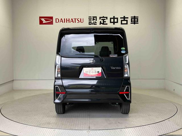 タントカスタムＸスマートアシスト搭載　後席両側電動スライドドア　バックカメラ付き　オートエアコン　オートライト　キーフリー　アイドリングストップ　ＡＢＳ　電動ドアミラー（熊本県）の中古車