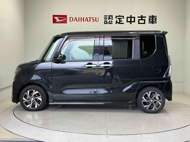 タントカスタムＸスマートアシスト搭載　後席両側電動スライドドア　バックカメラ付き　オートエアコン　オートライト　キーフリー　アイドリングストップ　ＡＢＳ　電動ドアミラー（熊本県）の中古車