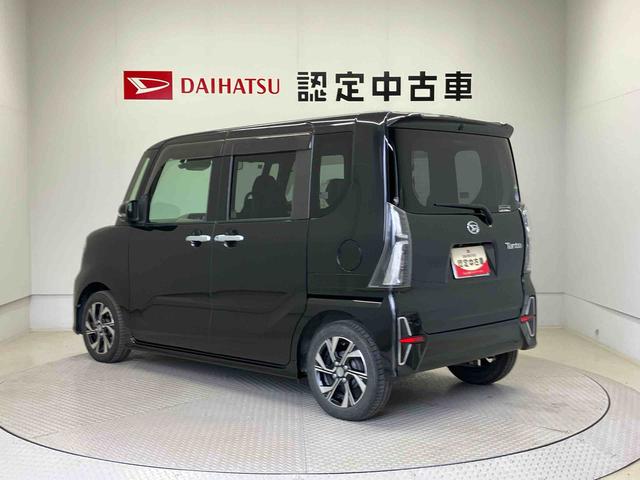 タントカスタムＸスマートアシスト搭載　後席両側電動スライドドア　バックカメラ付き　オートエアコン　オートライト　キーフリー　アイドリングストップ　ＡＢＳ　電動ドアミラー（熊本県）の中古車