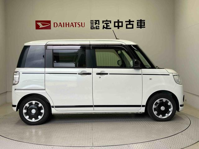 ムーヴキャンバスＧブラックアクセントＶＳ　ＳＡIIIスマートアシスト搭載　後席両側電動スライドドア　バックカメラ付き　オートエアコン　オートライト　キーフリー　アイドリングストップ　ＡＢＳ　電動ドアミラー（熊本県）の中古車