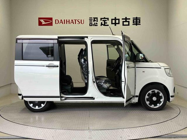 ムーヴキャンバスＧブラックアクセントＶＳ　ＳＡIIIスマートアシスト搭載　後席両側電動スライドドア　バックカメラ付き　オートエアコン　オートライト　キーフリー　アイドリングストップ　ＡＢＳ　電動ドアミラー（熊本県）の中古車