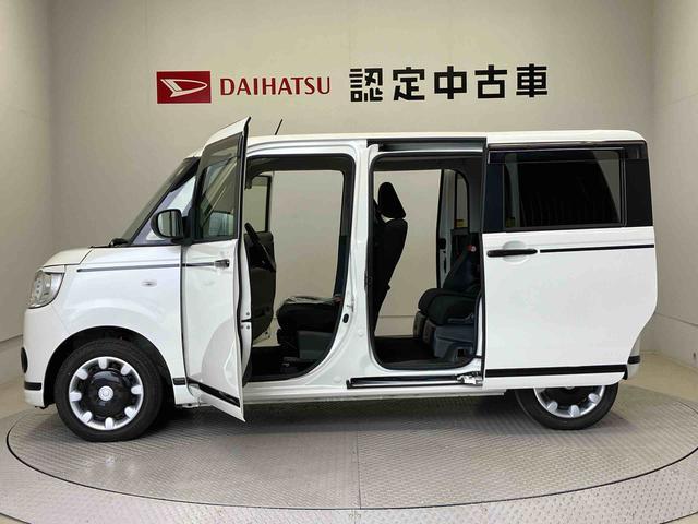 ムーヴキャンバスＧブラックアクセントＶＳ　ＳＡIIIスマートアシスト搭載　後席両側電動スライドドア　バックカメラ付き　オートエアコン　オートライト　キーフリー　アイドリングストップ　ＡＢＳ　電動ドアミラー（熊本県）の中古車