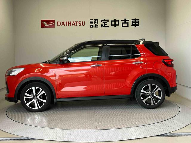 ロッキープレミアムスマートアシスト搭載 バックカメラ付き オートエアコン オートライト キーフリー アイドリングストップ ABS 電動ドアミラー(熊本県)の中古車