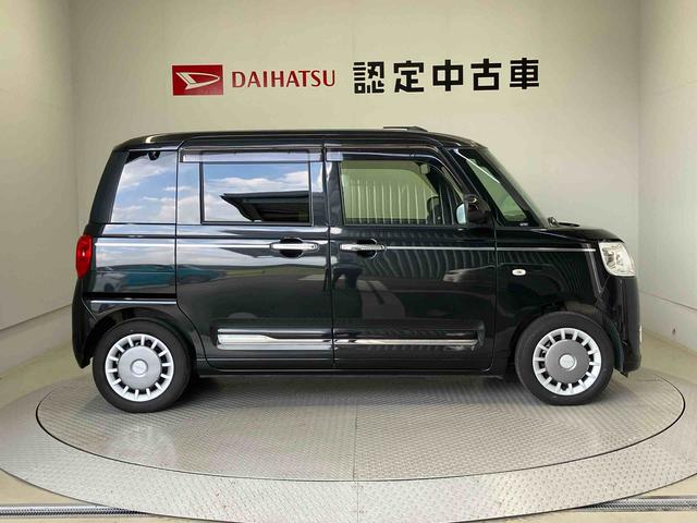 ムーヴキャンバスセオリーGターボスマートアシスト搭載 後席両側電動スライドドア パノラマモニター対応 オートエアコン オートライト キーフリー アイドリングストップ ABS 電動ドアミラー(熊本県)の中古車