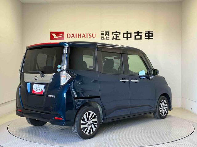 トールカスタムＧ　ＳＡIIスマートアシスト搭載　後席両側電動スライドドア　バックカメラ付き　オートエアコン　オートライト　キーフリー　アイドリングストップ　ＡＢＳ　電動ドアミラー（熊本県）の中古車