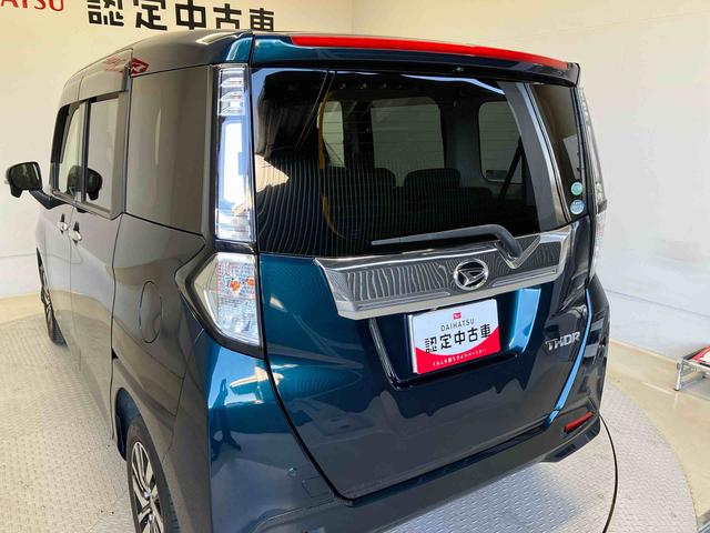 トールカスタムＧ　ＳＡIIスマートアシスト搭載　後席両側電動スライドドア　バックカメラ付き　オートエアコン　オートライト　キーフリー　アイドリングストップ　ＡＢＳ　電動ドアミラー（熊本県）の中古車