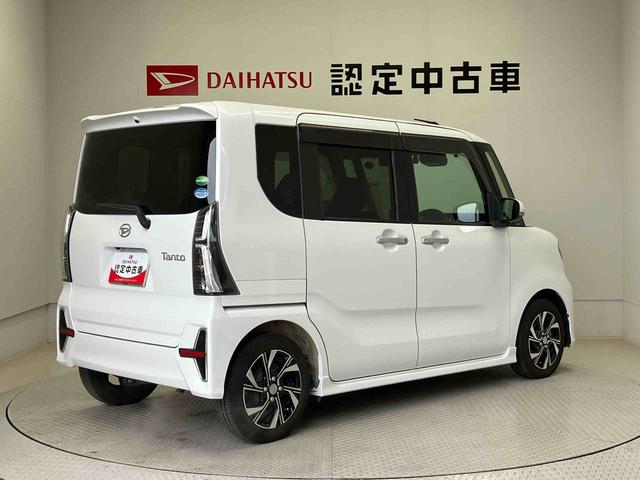タントカスタムＸセレクションスマートアシスト搭載　後席両側電動スライドドア　バックカメラ付き　オートエアコン　オートライト　キーフリー　アイドリングストップ　ＡＢＳ　電動ドアミラー（熊本県）の中古車