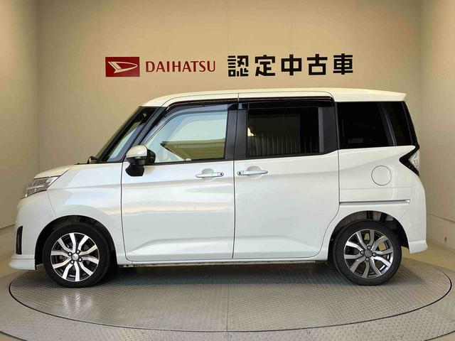 トールカスタムＧ　ターボ　ＳＡIIIスマートアシスト搭載　バックカメラ付き　後席両側電動スライドドア　オートエアコン　オートライト　キーフリー　アイドリングストップ　ＡＢＳ　電動ドアミラー（熊本県）の中古車