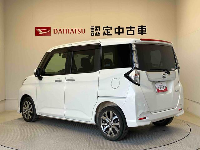 トールカスタムＧ　ターボ　ＳＡIIIスマートアシスト搭載　バックカメラ付き　後席両側電動スライドドア　オートエアコン　オートライト　キーフリー　アイドリングストップ　ＡＢＳ　電動ドアミラー（熊本県）の中古車