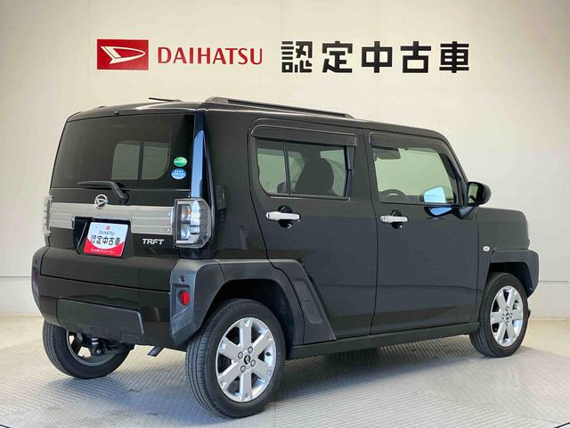 タフトGターボスマートアシスト搭載 バックカメラ付き オートエアコン オートライト キーフリー アイドリングストップ ABS 電動ドアミラー(熊本県)の中古車
