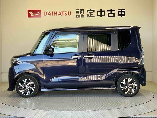 タントカスタムＸスマートアシスト搭載　パノラマモニター対応　後席両側電動スライドドア　オートエアコン　オートライト　キーフリー　アイドリングストップ　ＡＢＳ　電動ドアミラー　アルミホイール（熊本県）の中古車