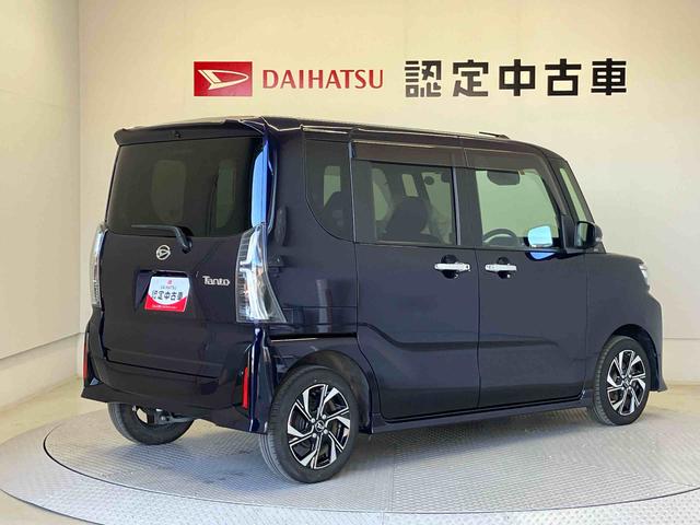 タントカスタムＸスマートアシスト搭載　パノラマモニター対応　後席両側電動スライドドア　オートエアコン　オートライト　キーフリー　アイドリングストップ　ＡＢＳ　電動ドアミラー　アルミホイール（熊本県）の中古車