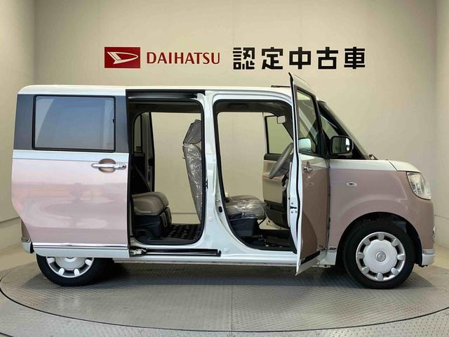 ムーヴキャンバスXリミテッドメイクアップ SAIIIスマートアシスト搭載 後席両側電動スライドドア バックカメラ付き オートエアコン オートライト キーフリー アイドリングストップ ABS 電動ドアミラー(熊本県)の中古車