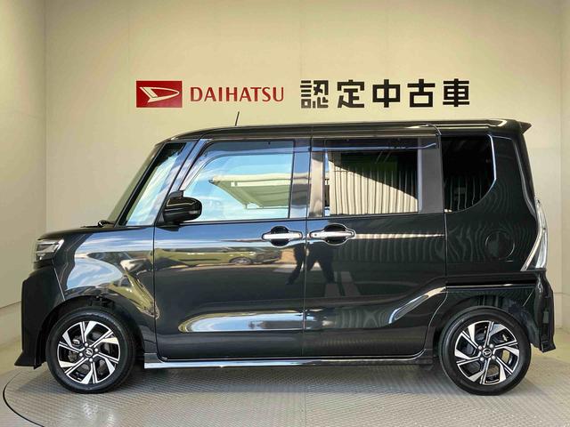 タントカスタムXスマートアシスト搭載 後席両側電動スライドドア バックカメラ付き オートエアコン オートライト キーフリー アイドリングストップ ABS 電動ドアミラー(熊本県)の中古車