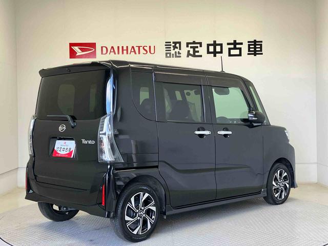 タントカスタムXスマートアシスト搭載 後席両側電動スライドドア バックカメラ付き オートエアコン オートライト キーフリー アイドリングストップ ABS 電動ドアミラー(熊本県)の中古車