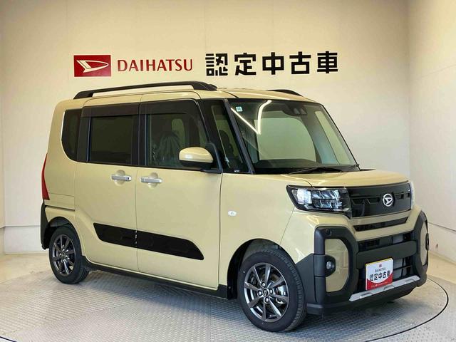 タントファンクロススマートアシスト搭載　後席両側電動スライドドア　バックカメラ付き　オートエアコン　オートライト　キーフリー　アイドリングストップ　ＡＢＳ　電動ドアミラー（熊本県）の中古車