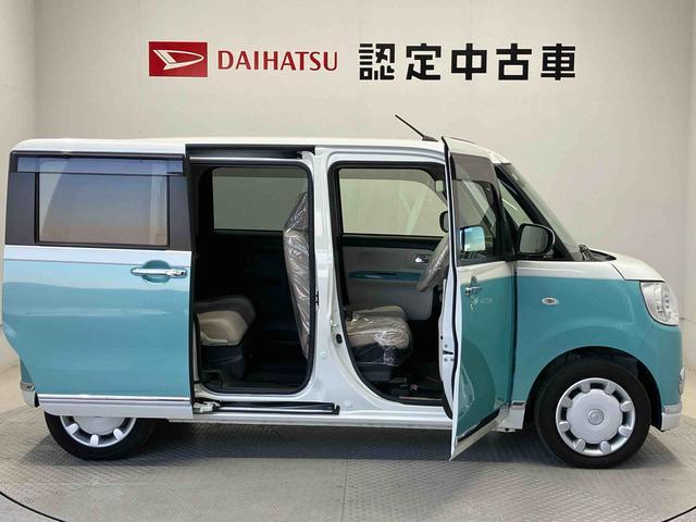 ムーヴキャンバスGメイクアップVS SAIIIスマートアシスト搭載 バックカメラ付き 後席両側電動スライドドア オートエアコン オートライト キーフリー アイドリングストップ ABS 電動ドアミラー(熊本県)の中古車