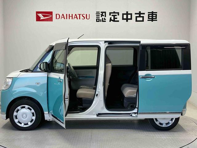 ムーヴキャンバスGメイクアップVS SAIIIスマートアシスト搭載 バックカメラ付き 後席両側電動スライドドア オートエアコン オートライト キーフリー アイドリングストップ ABS 電動ドアミラー(熊本県)の中古車