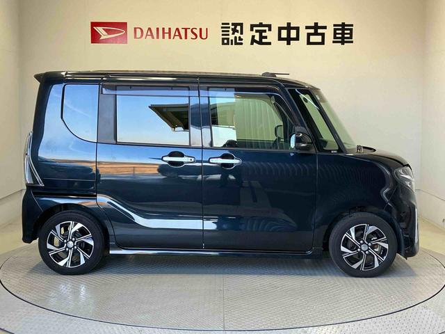 タントカスタムＸセレクションスマートアシスト搭載　バックカメラ付き　後席両側電動スライドドア　オートエアコン　オートライト　キーフリー　アイドリングストップ　ＡＢＳ　電動ドアミラー（熊本県）の中古車