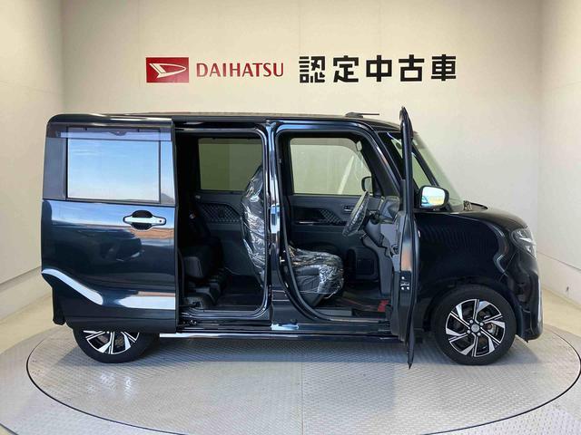タントカスタムＸセレクションスマートアシスト搭載　バックカメラ付き　後席両側電動スライドドア　オートエアコン　オートライト　キーフリー　アイドリングストップ　ＡＢＳ　電動ドアミラー（熊本県）の中古車