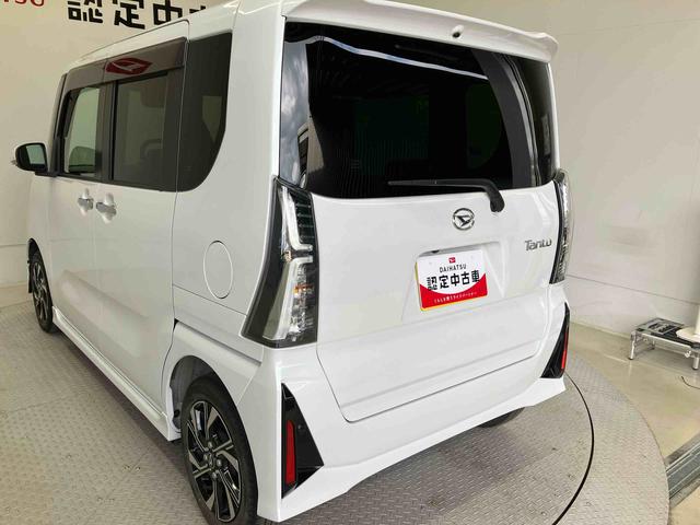 タントカスタムＸスマートアシスト搭載　バックカメラ付き　後席両側電動スライドドア　オートエアコン　オートライト　キーフリー　アイドリングストップ　ＡＢＳ　電動ドアミラー（熊本県）の中古車