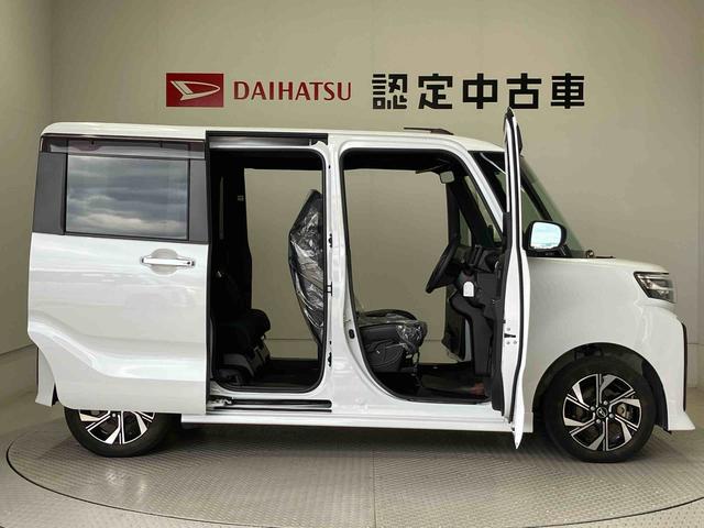 タントカスタムＸスマートアシスト搭載　バックカメラ付き　後席両側電動スライドドア　オートエアコン　オートライト　キーフリー　アイドリングストップ　ＡＢＳ　電動ドアミラー（熊本県）の中古車