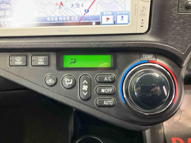 アクアＧバックカメラ付き　オートエアコン　オートライト（熊本県）の中古車