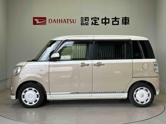 ムーヴキャンバスＧメイクアップＶＳ　ＳＡIIIスマートアシスト搭載　後席両側電動スライドドア　パノラマモニター対応　オートエアコン　オートライト　キーフリー　アイドリングストップ　ＡＢＳ　電動ドアミラー（熊本県）の中古車