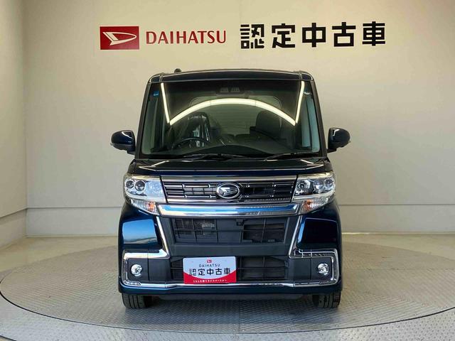 タントカスタムＲＳ　トップエディションＶＳ　ＳＡIIIスマートアシスト搭載　パノラマモニター対応　後席両側電動スライドドア　オートエアコン　オートライト　キーフリー　アイドリングストップ　ＡＢＳ　電動ドアミラー（熊本県）の中古車