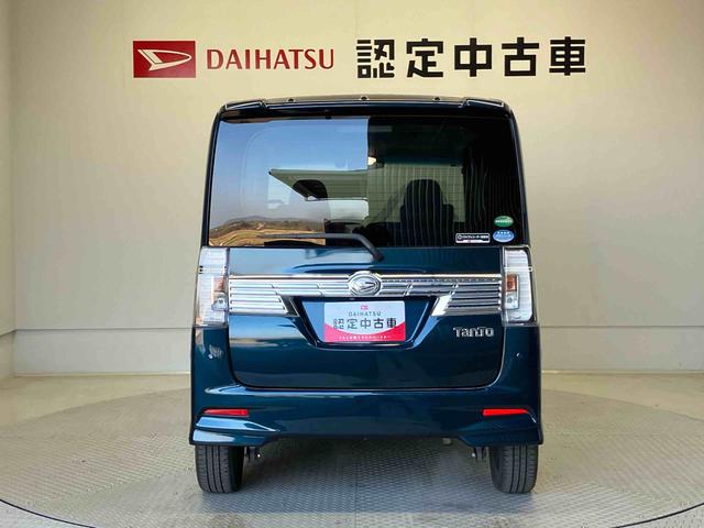 タントカスタムＲＳ　トップエディションＶＳ　ＳＡIIIスマートアシスト搭載　パノラマモニター対応　後席両側電動スライドドア　オートエアコン　オートライト　キーフリー　アイドリングストップ　ＡＢＳ　電動ドアミラー（熊本県）の中古車
