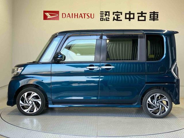 タントカスタムＲＳ　トップエディションＶＳ　ＳＡIIIスマートアシスト搭載　パノラマモニター対応　後席両側電動スライドドア　オートエアコン　オートライト　キーフリー　アイドリングストップ　ＡＢＳ　電動ドアミラー（熊本県）の中古車