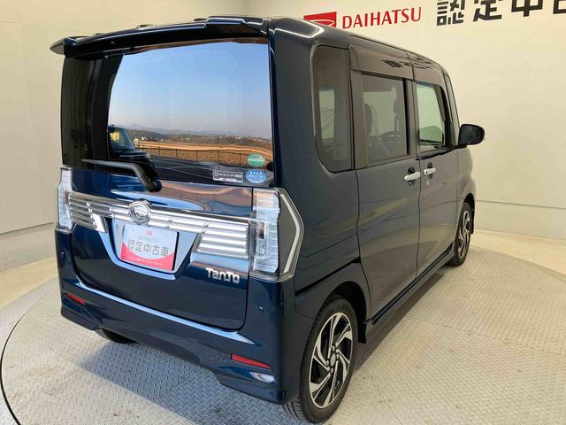 タントカスタムＲＳ　トップエディションＶＳ　ＳＡIIIスマートアシスト搭載　パノラマモニター対応　後席両側電動スライドドア　オートエアコン　オートライト　キーフリー　アイドリングストップ　ＡＢＳ　電動ドアミラー（熊本県）の中古車