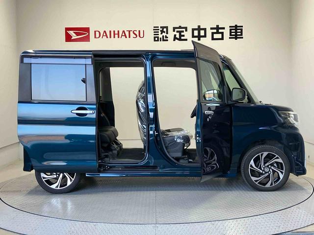 タントカスタムＲＳ　トップエディションＶＳ　ＳＡIIIスマートアシスト搭載　パノラマモニター対応　後席両側電動スライドドア　オートエアコン　オートライト　キーフリー　アイドリングストップ　ＡＢＳ　電動ドアミラー（熊本県）の中古車