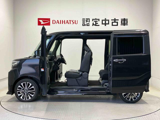 タントカスタムＲＳスマートアシスト搭載　バックカメラ付き　オートエアコン　オートライト　キーフリー　アイドリングストップ　ＡＢＳ　電動ドアミラー（熊本県）の中古車