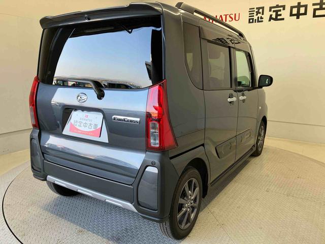 タントファンクロススマートアシスト搭載　パノラマモニター対応　後席両側電動スライドドア　オートエアコン　オートライト　キーフリー　アイドリングストップ　電動ドアミラー（熊本県）の中古車
