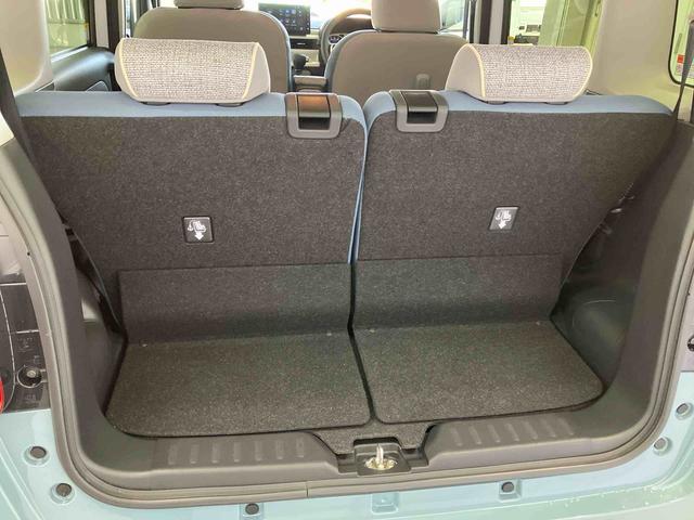 ムーヴキャンバスストライプスＧスマートアシスト搭載　バックカメラ付き　後席両側電動スライドドア　オートエアコン　オートライト　キーフリー　アイドリングストップ　ＡＢＳ　電動ドアミラー（熊本県）の中古車