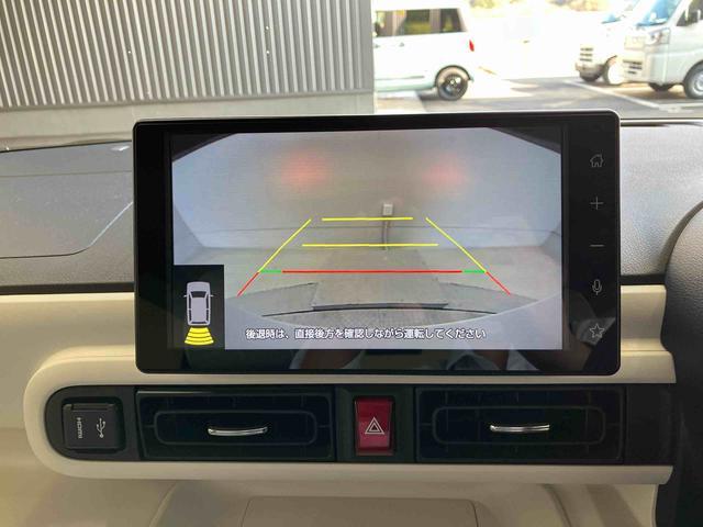 ムーヴキャンバスストライプスＧスマートアシスト搭載　バックカメラ付き　後席両側電動スライドドア　オートエアコン　オートライト　キーフリー　アイドリングストップ　ＡＢＳ　電動ドアミラー（熊本県）の中古車