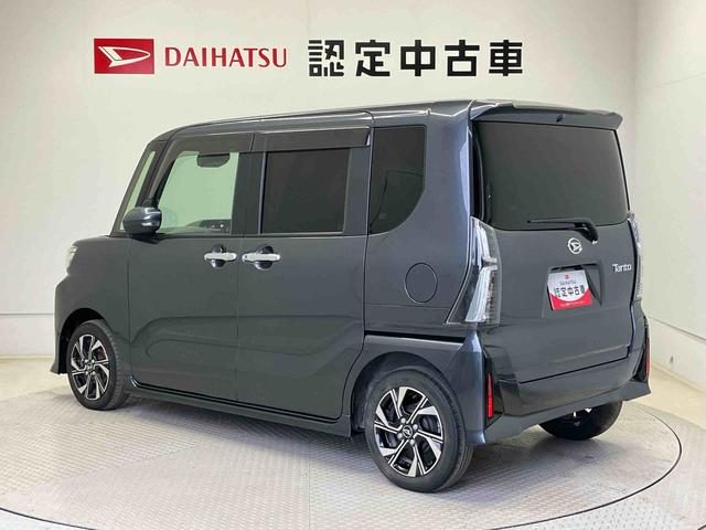 タントカスタムXスマートアシスト搭載 後席両側スライドドア バックカメラ付き オートエアコン オートライト キーフリー アイドリングストップ ABS 電動ドアミラー(熊本県)の中古車